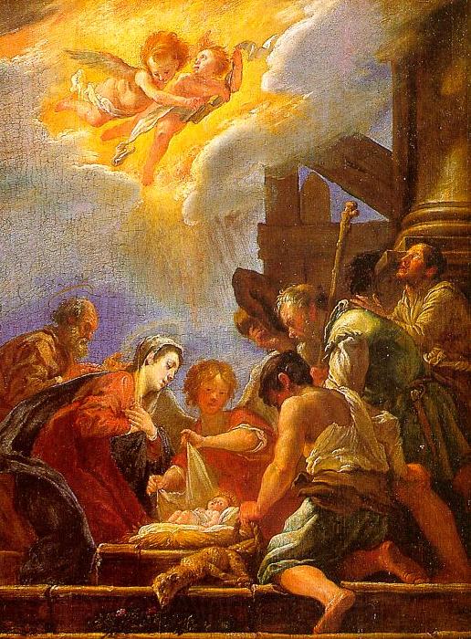  Domenico  Feti Adoration of the Shepherds  5 France oil painting art